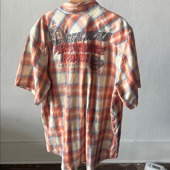 Harley Davidson Button Up Shirt Mens XL - Picture 3 of 3